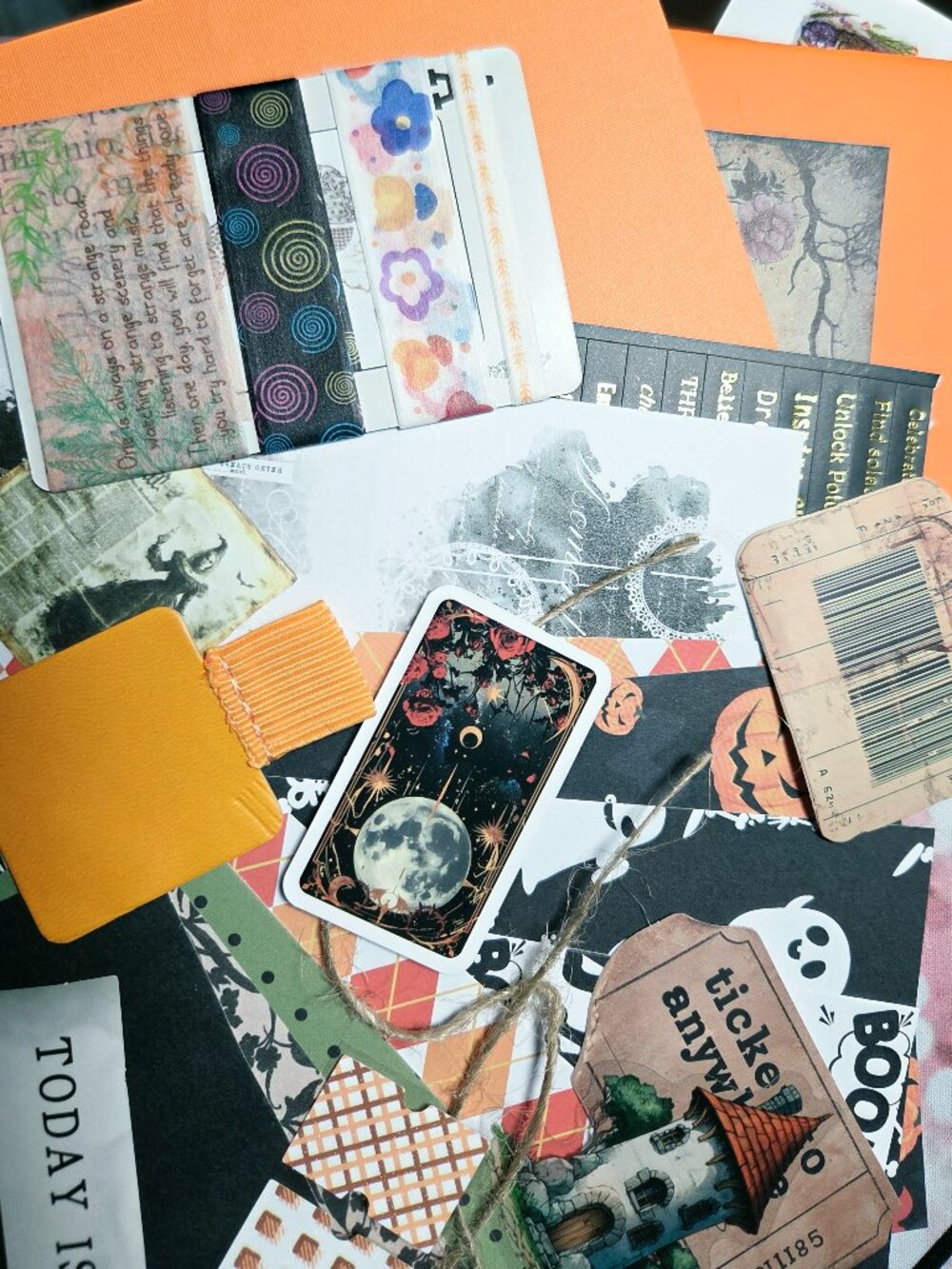 Halloween-ish Mystery Junk Journal Pack